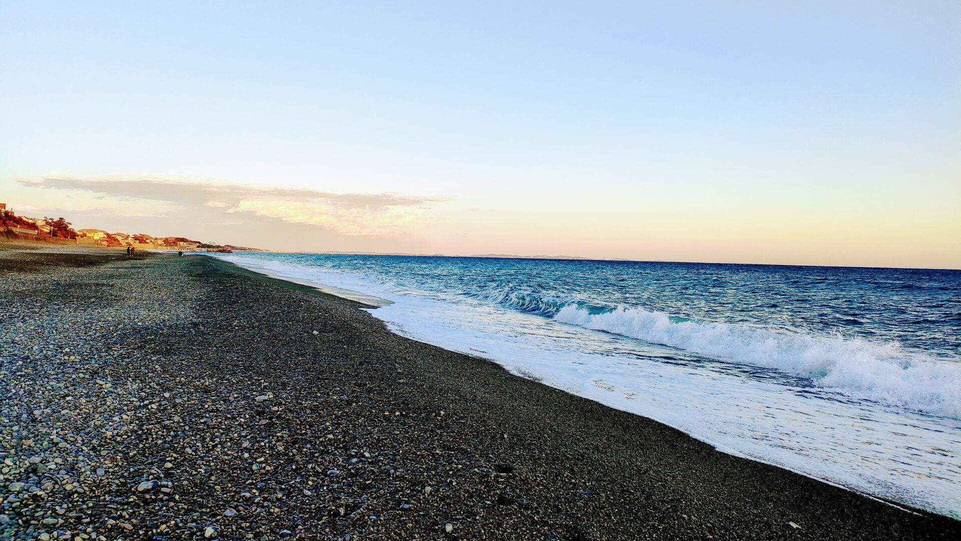 梅沢海岸の風景