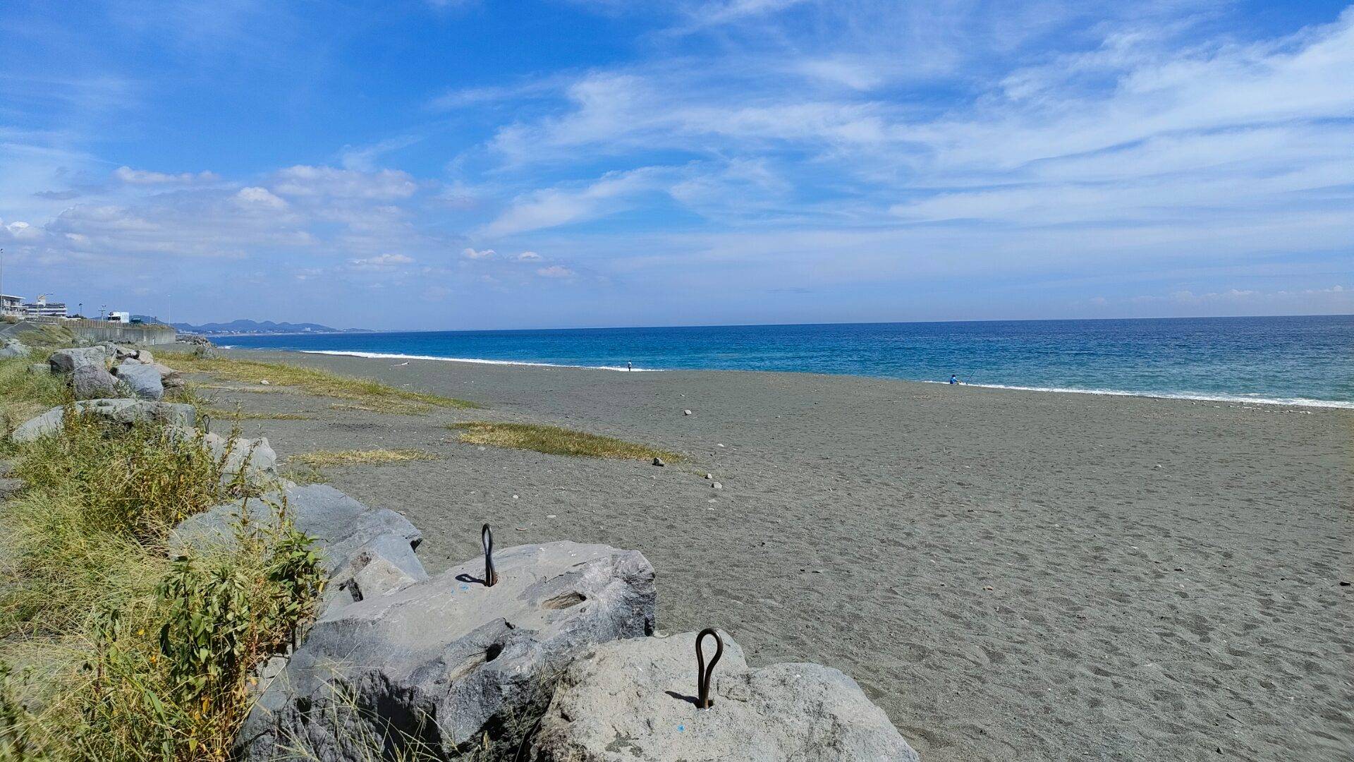 酒匂海岸から三浦半島