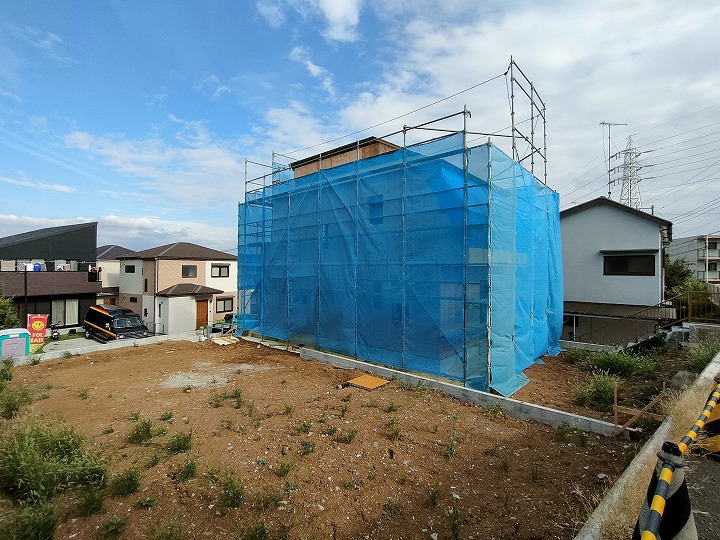 トレオフが紹介する伊勢原市八幡台2丁目売地西面