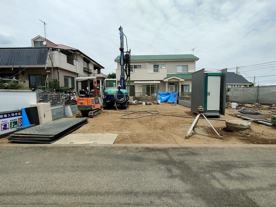 酒井A棟　施工中
