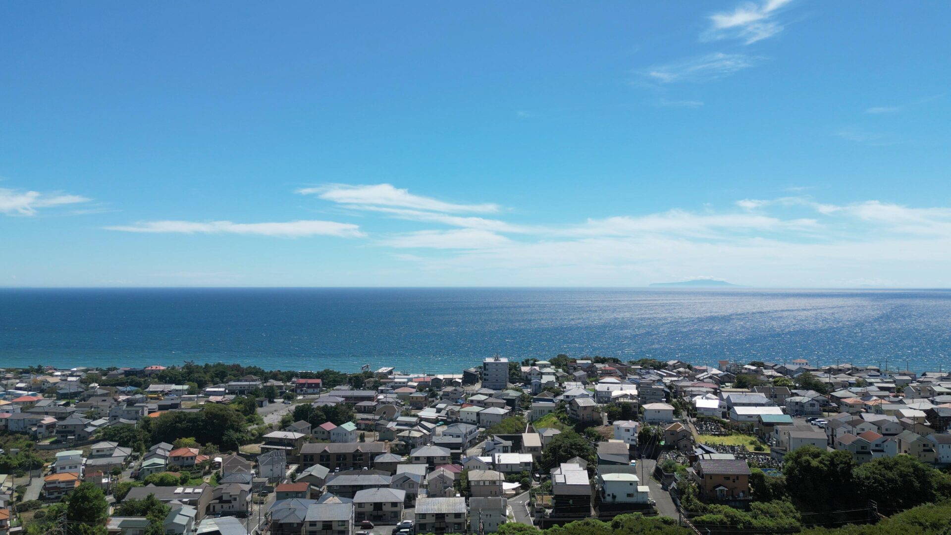 西湘バイパス橘インターから相模湾